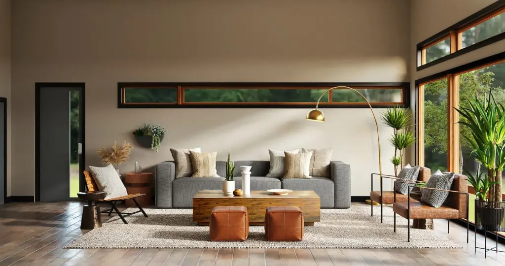 Deacon flooring in a modern interior